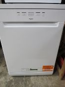A WHIRLPOOL DISHWASHER
