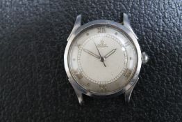 OMEGA - A VINTAGE AUTOMATIC WRIST WATCH, no strap, Dia 3.5 cm
