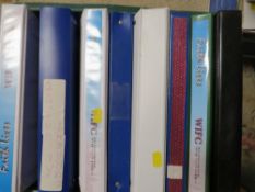 EIGHT FOLDERS OF ARCHAEOLOGY MAGAZINES