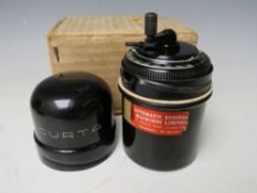 A BOXED METAL CASED CURTA CALCULATOR