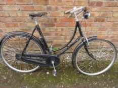 A VINTAGE 'SIT UP AND BEG' BICYCLE