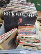 OVER ONE HUNDRED LP/ 12 INCH SINGLE RECORDS TOGETHER WITH OVER SIXTY SINGLES MAINLY 1960'S AND