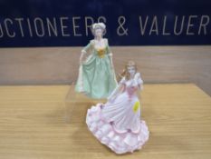 A ROYAL WORCEST FIGURINE