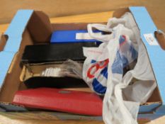 TRAY OF ENGLISH AND FOREIGN COINAGE TO INCLUDE 1997 UK PROOF SET, SIXPENCE, SILVER THREEPENNY