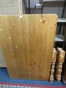 HONEY PINE DINING TABLE