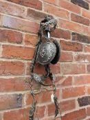 A VICTORIAN ROYAL PARADE HORSE BRIDLE, decorated with silvered mounts and furniture, including the