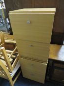 A PAIR OF MODERN BEDSIDE CABINETS