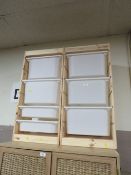 TWO IKEA STORAGE UNITS