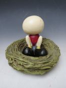 MACKENZIE THORPE (b. 1956). 'A New Child', artists proof No. 65 / 395, with certificate