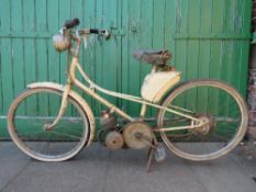 A 1950s MBK MOBYLETTE MOPED FOR RESTORATION