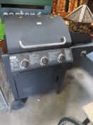 A TESCO GAS THREE BURNER BBQ