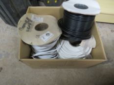 THREE ROLLS OF CABLE - 3 CORE / 4 CORE AND AERIAL CABLE