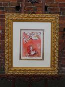 AFTER MARC CHAGALL (1887-1985). French school, modernist figure studies, unsigned, coloured