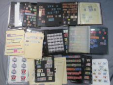 MAINLY BRITISH STAMP COLLECTION IN ALBUMS AND LOOSE SHEETS, to include many vintage examples,