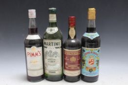 A BOTTLE OF D'OLIVEIRAS MADEIRA '5 YEARS OLD' BOTTLES IN 1999, together with a 1 litre bottle of