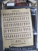 EIGHT MIXED POSTERS, to include Potters Road by Jamie Courtier print approx 100 x 70 cm, Tai Chi