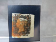 QV USED 1D BLACK, 4 margins, two very large margins, red mx