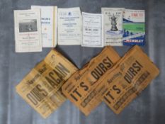 WOLVERHAMPTON WANDERERS v LEICESTER CITY 1947 FA CUP FINAL PROGRAMME, Wolverhampton Wanderers v