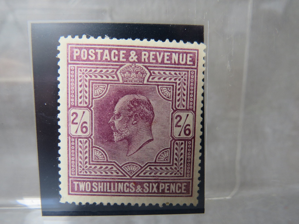 EDWARD VII MINT 2/6D BLUE AND 5/ - Image 2 of 4