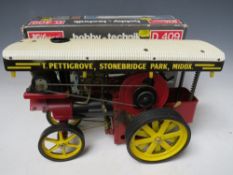 A BOXED WILESCO D409 SHOWMANS TRACTION ENGINE
