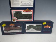 THREE BOXED BACHMANN 00 GAUGE SCALE TANKS, to include 31901A 8700 /GWR Shirtbutton, 31903 Pannier