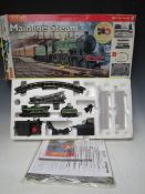 A BOXED HORNBY '00' GAUGE MAINLINE ELECTRIC TRAIN SET, comprising LNER 4-6-0 locomotive, two