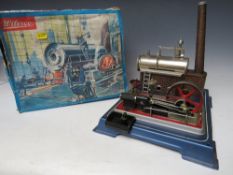 A BOXED WILESCO D16 STATIC STATIONARY STEAM ENGINE