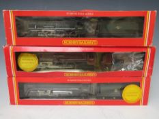 THREE BOXED HORNBY 00 GAUGE TRAINS, to include British Rail 44932 4-6-0, Britannia Class British