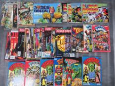 A MIXED LOT OF COMICS AND COMIC BOOK ANNUALS, to include Carlton Comics E-Man No. 1,2,3 4 and 5,