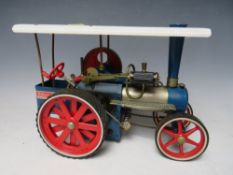 AN UNBOXED WILESCO TRACTION ENGINE D405