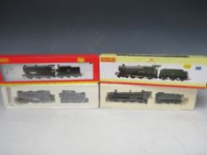 A PAIR OF BOXED HORNBY 00 GAUGE SCALE DCC READY STEAM LOCOMOTIVES WITH TENDERS, to include Class