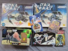 A BOXED KENNER STAR WARS DARTH VADER TIE JAGER - STILL FACTORY SEALED, a boxed Kenner Darth Vader