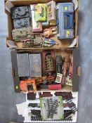 A BOXED LIMA GIANT BATTERY OPERATED TRAIN SET 100160, together with two trays of toys to include