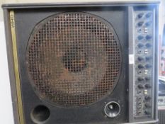 AN OHM DISCO AMP SPEAKER WITH BUILT IN AMP