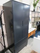 A MODERN TWO DOOR WARDROBE