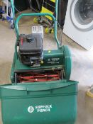 A KAWASAKI SUFFOLK PUNCH CYLINDER PETROL LAWN MOWER 175K
