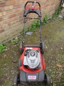 AN EFCO 650 SELF PROPELLED PETROL LAWN MOWER