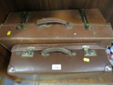 TWO PIECES OF VINTAGE LUGGAGE
