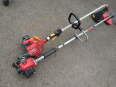 A HOMELITE PETROL STRIMMER AND A LAWNKING 20 PETROL STRIMMER (2)