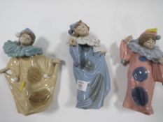 THREE NAO CLOWN TYPE FIGURES A/F