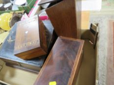 A BOX OF VINTAGE BOXES