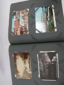 AN ALBUM OF VINTAGE POSTCARDS INCLUDING A SELECTION OF MUCH WENLOCK