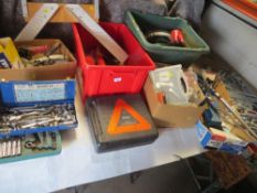 A LARGE SELECTION OF TOOLS