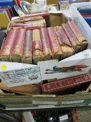 TWO TRAYS OF WAVERLEY NOVELS ETC - A/F