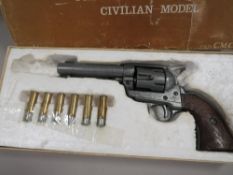 A BOXED CAVALRY FRONTIER MODEL HANDGUN
