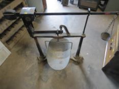 A SET OF VINTAGE POTATO SCALES