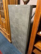 A modern grey showhome coffee table