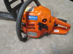 A HUSQVARNA 120 MK 2 PETROL CHAINSAW WITH 13