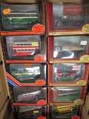 TEN BOXED EFE ( EXCLUSIVE FIRST EDITION ) 1:76 SCALE BUSES, COACHES AND COMMERCIAL VEHICLES