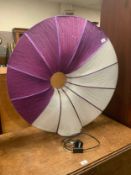 A modern fabric lamp H 80 cm